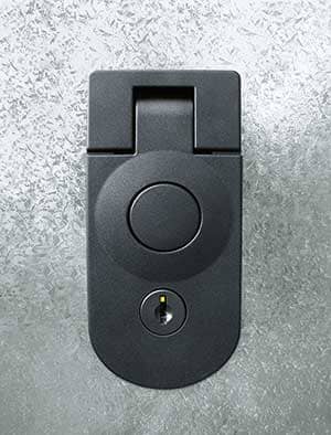 Komfortverschluss mit Zylinderschloss